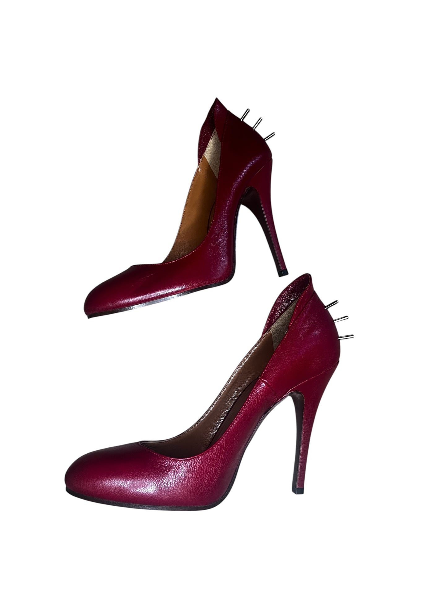 Vivienne Westwood Sex Court Pumps – Red Leather #9601