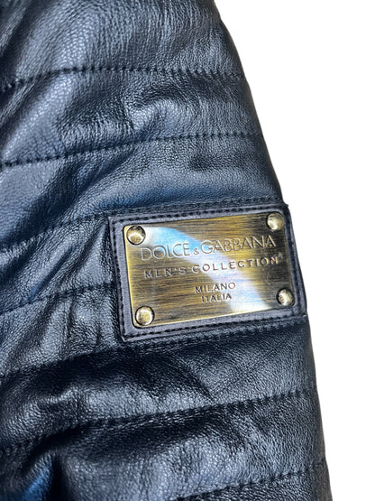 D&G Leather Jacket #8070