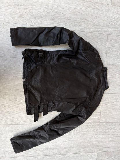 E.N.D. Coated Cotton Biker Jacket #13172