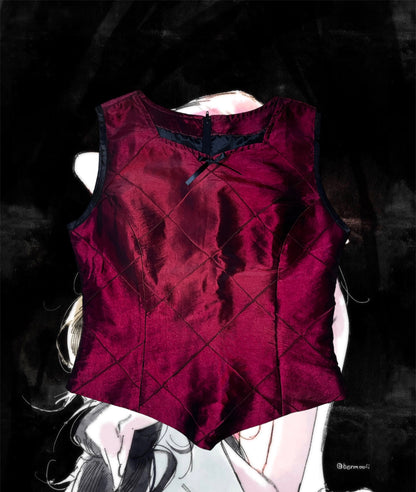 Vampire Corset Top