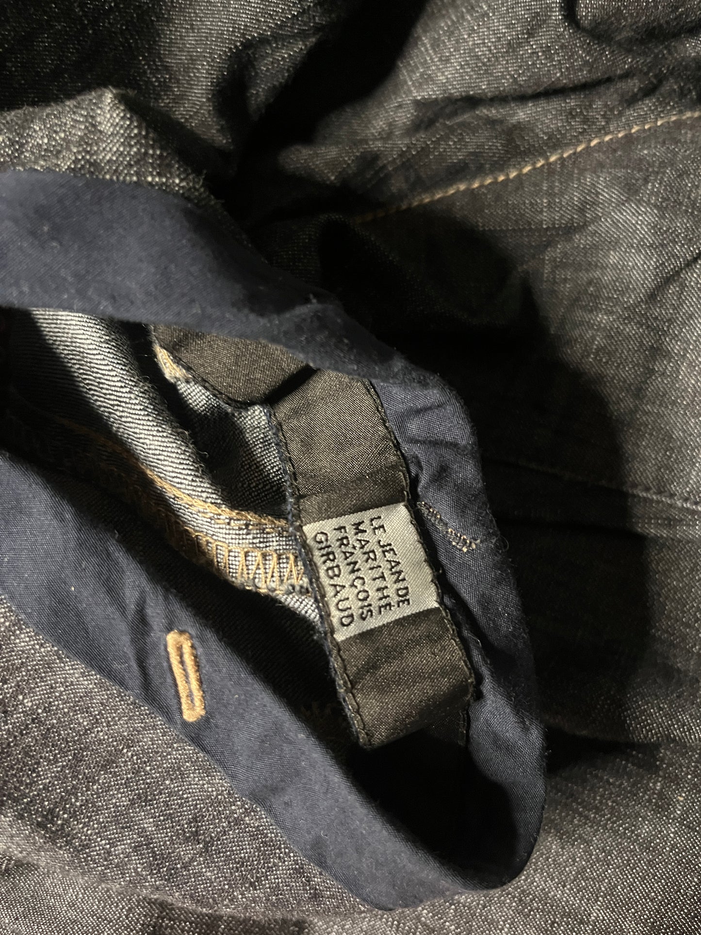 Marithé + François Girbaud — archive denim trousers #11309