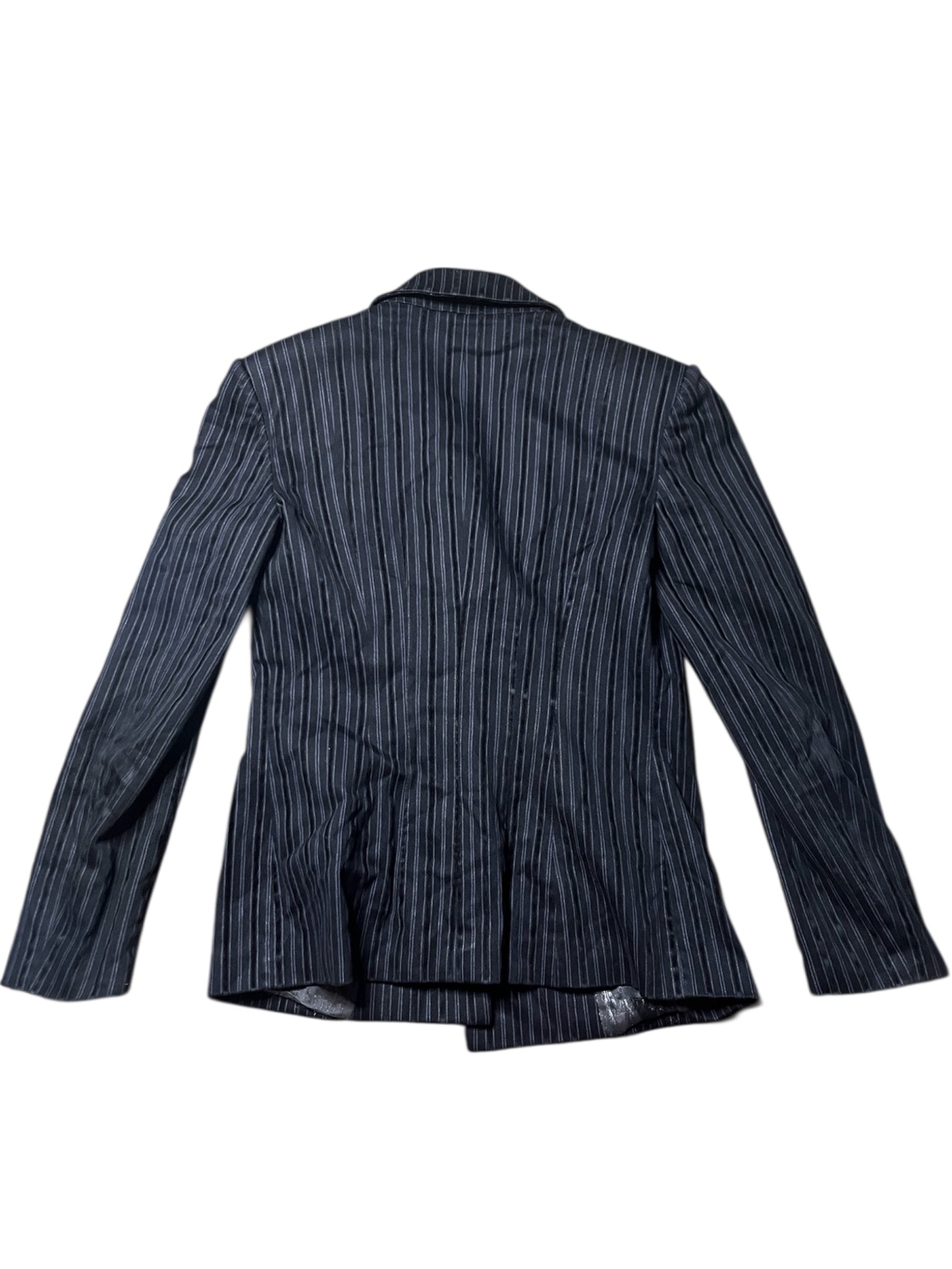 Iceberg Jeans Pinstripe Double-Breasted Blazer #12031