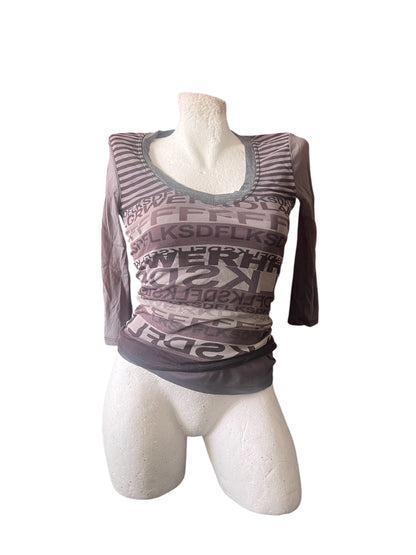 Graphic Longsleeve #11619