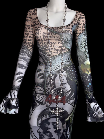 Awakening 4444 mesh dress 666999 #9987