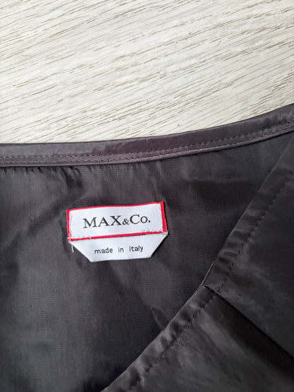 Max & Co. Corset-Waist Pleated Skirt #13186