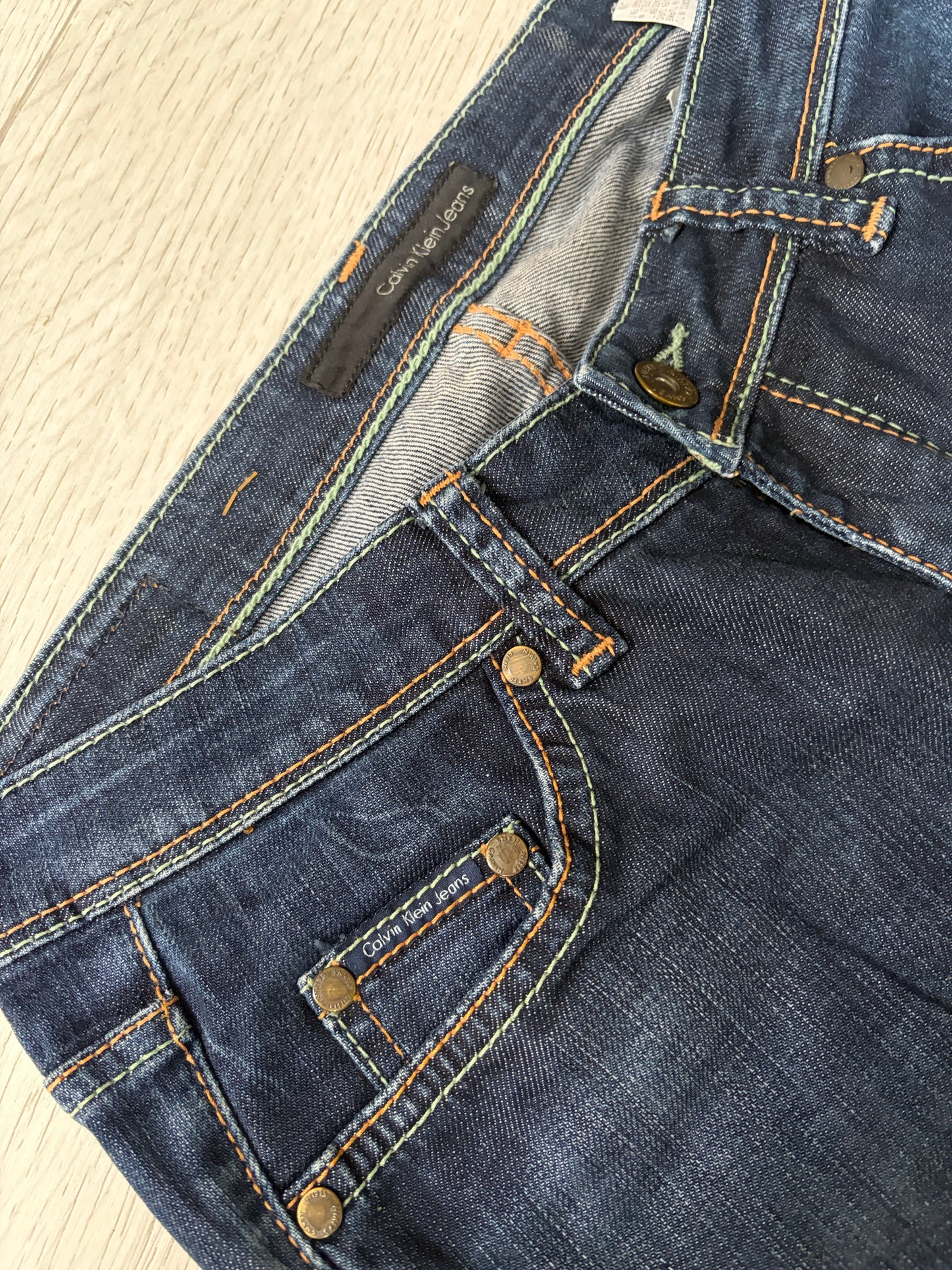 Calvin Klein Studded Bootcut Jeans #13178