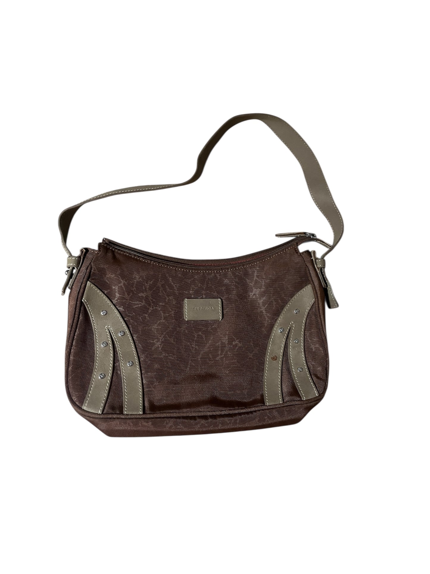 Y2K Brown Shoulder Bag #12008