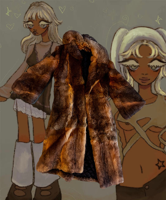 Fur coat #1826