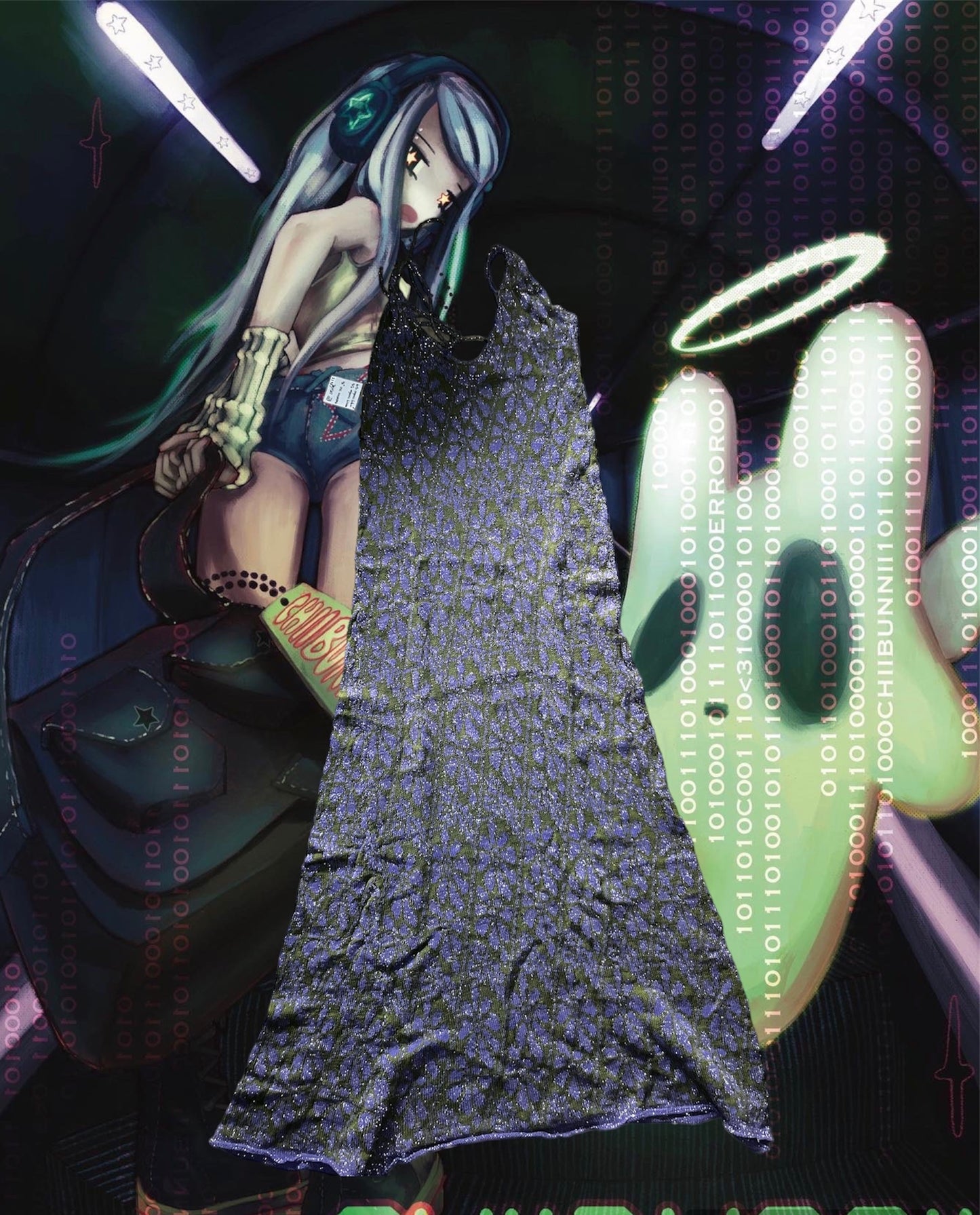 Kat K. Machine Knitted Dress S-M