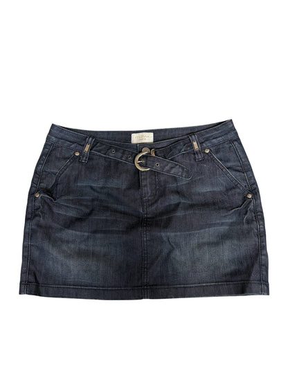 Motivi Belted Denim Mini Skirt #13170