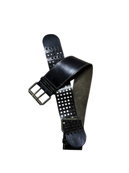 Perforated Leather Belt #12000