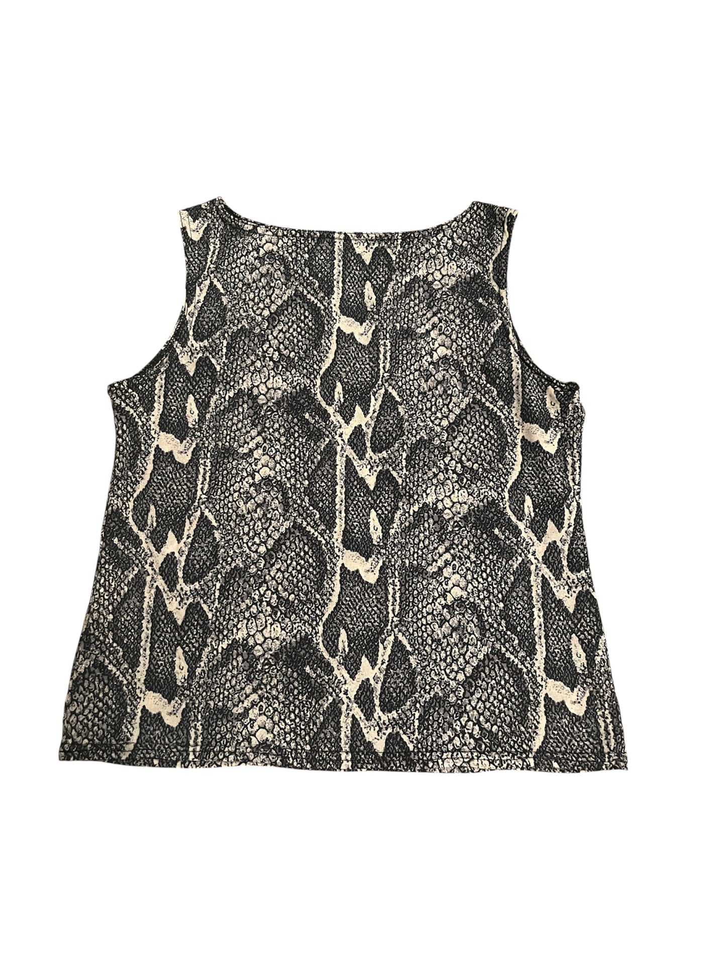 Snake Print Tank Top #12719