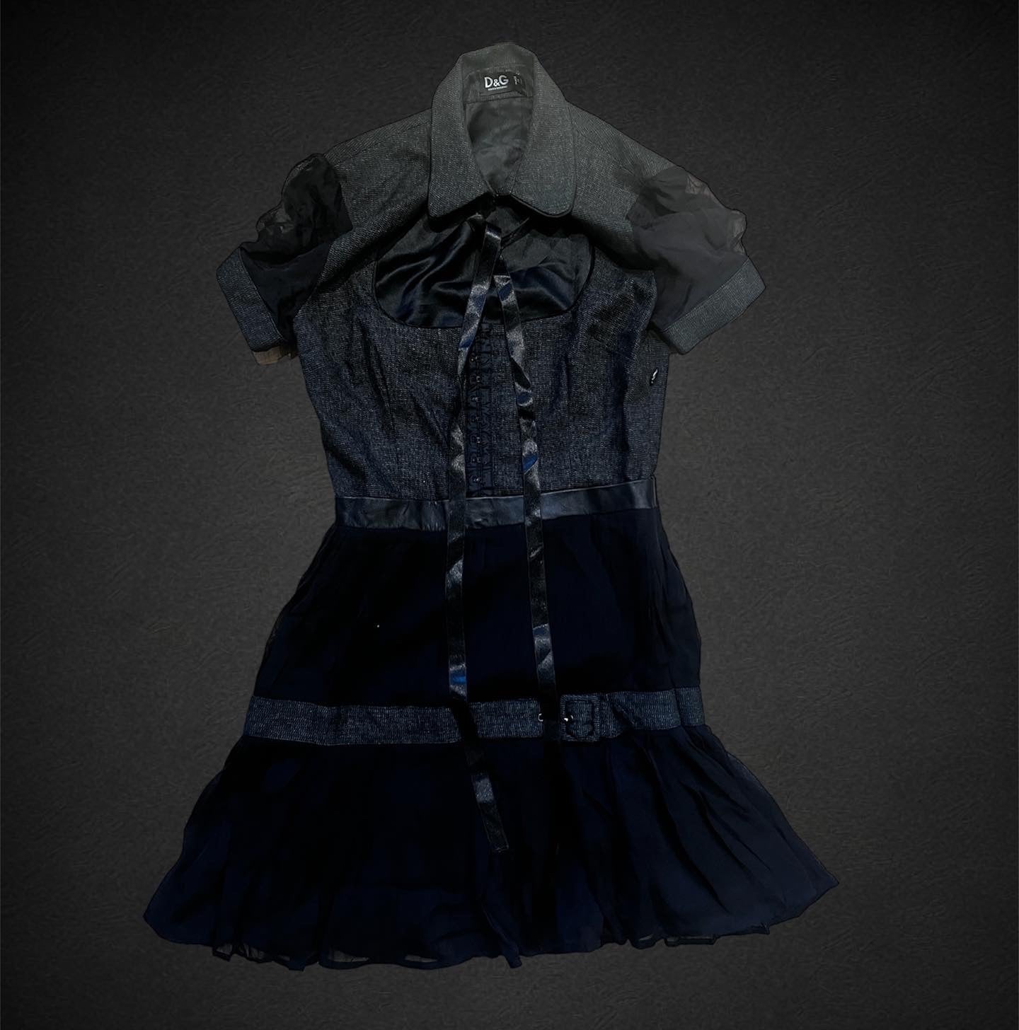 Dolce & Gabbana Mini Silk Dress