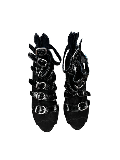 Edgy Gladiator Sandals 38 #7650