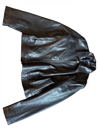 Aqua Leather Paris Lambskin Jacket #13388