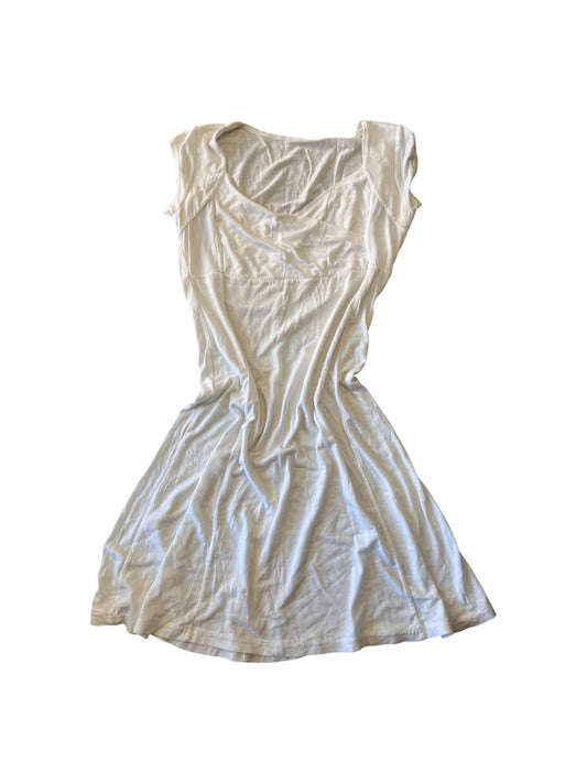 Ivory Mini Dress #12776