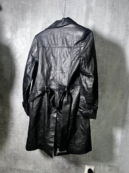 Leather Coat #10660