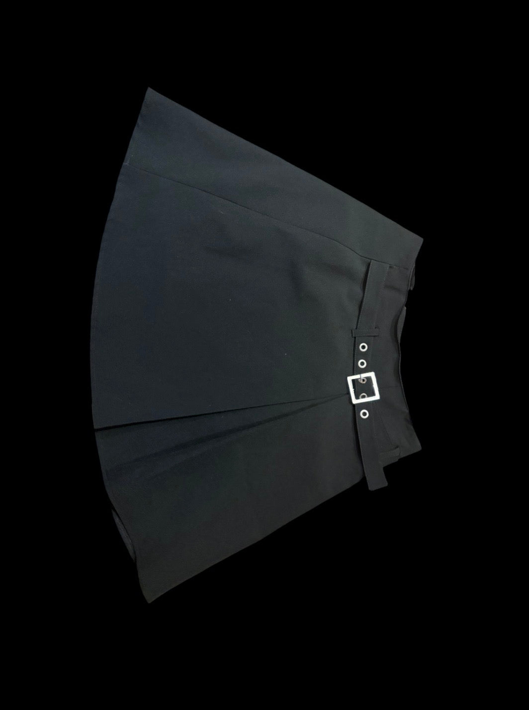 Black Beltet Skirt #13735