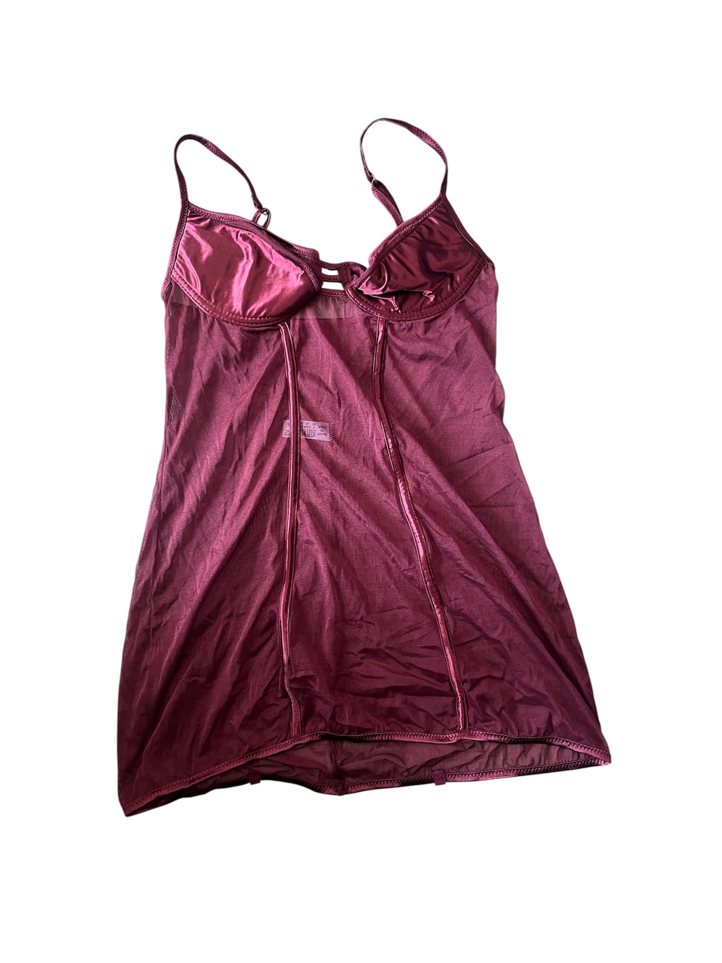 Bordeaux Metallic Camisole #12811