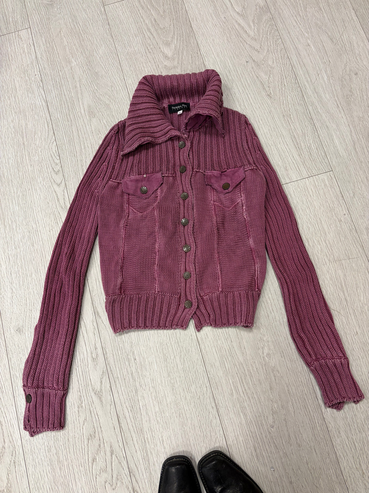 Patrizia Pepe Cotton Knit Jacket #13322