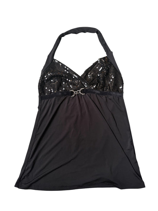 Vintage Amore Amaro Sequin Halter Top #13225