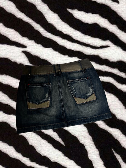 Denim Skirt #8922