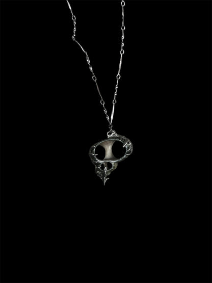 spiky shell–pendant Necklace #10773