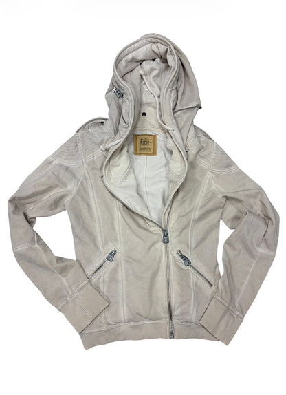 Better Rich Washed Biker Hoodie #13338