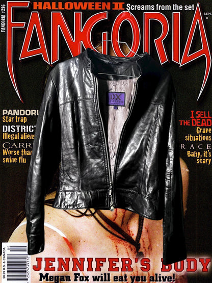 Metallic Leather Jacket #10535