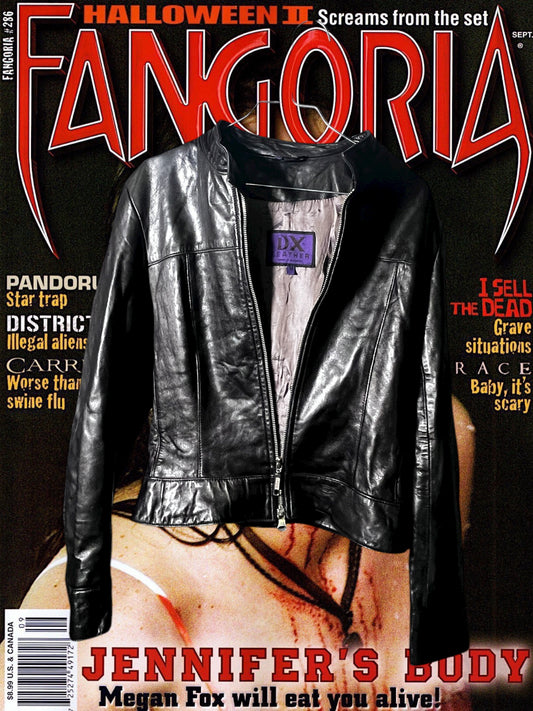 Metallic Leather Jacket #10535