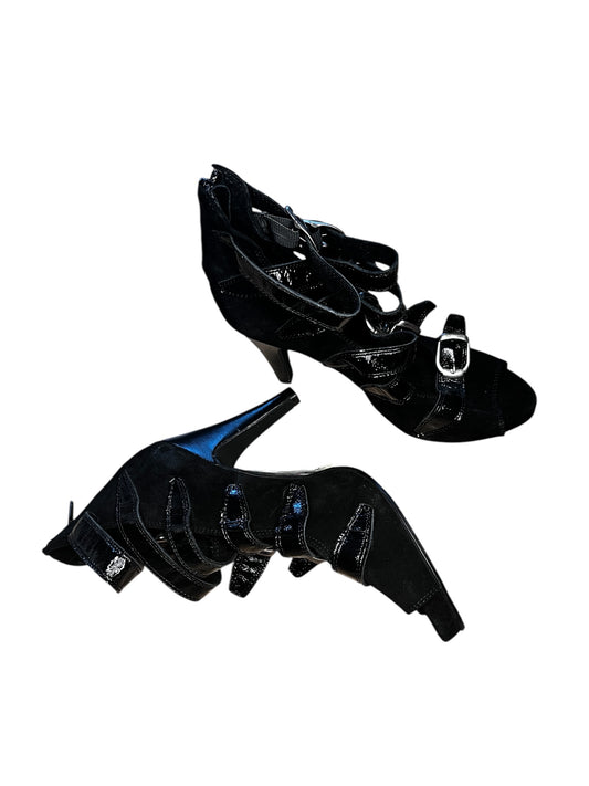 Edgy Gladiator Sandals 38 #7650