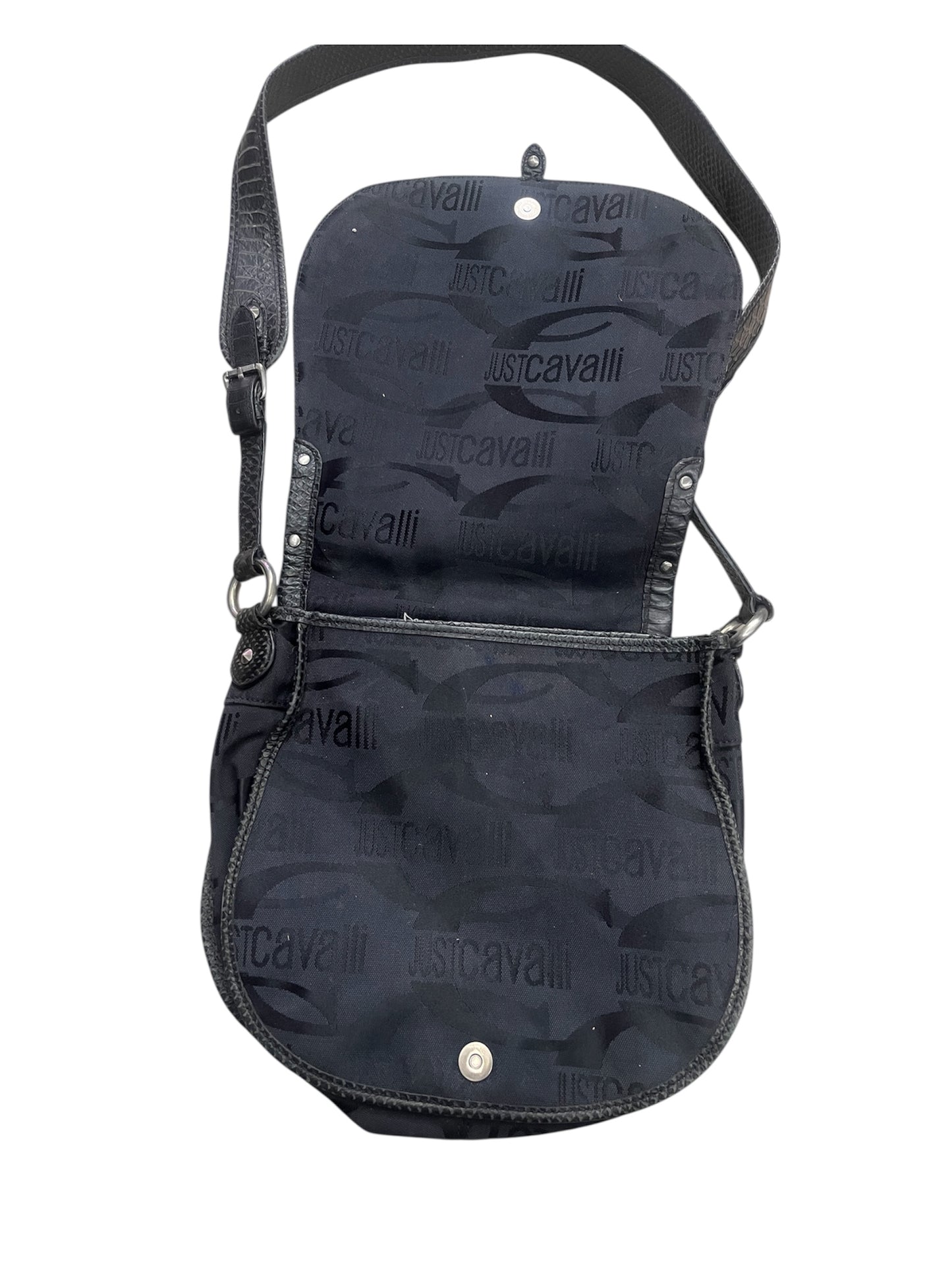 Just Cavalli Monogram Shoulder Bag – Y2K Archive #11314