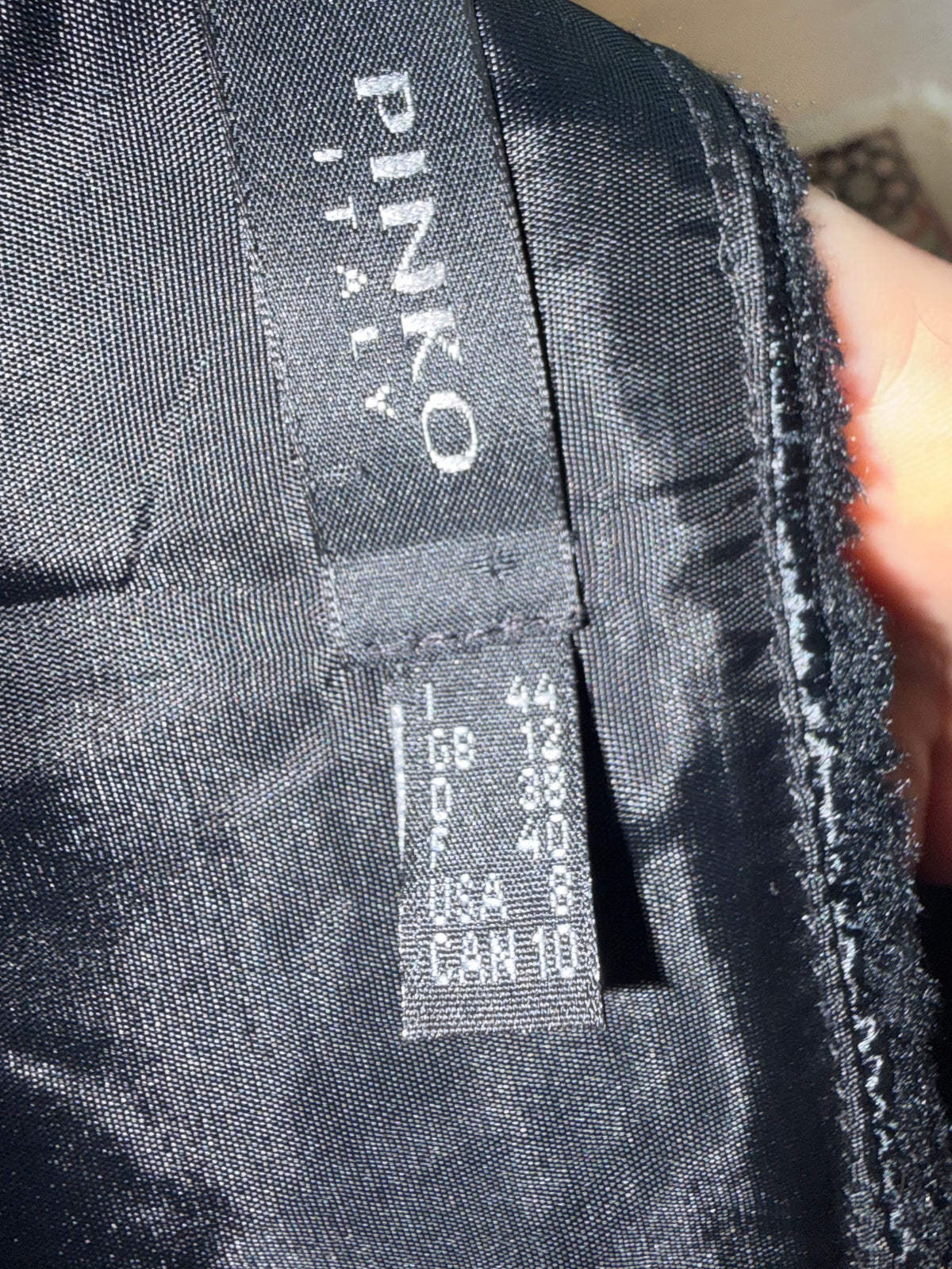 Pinko Velvet Mini Skirt #13383