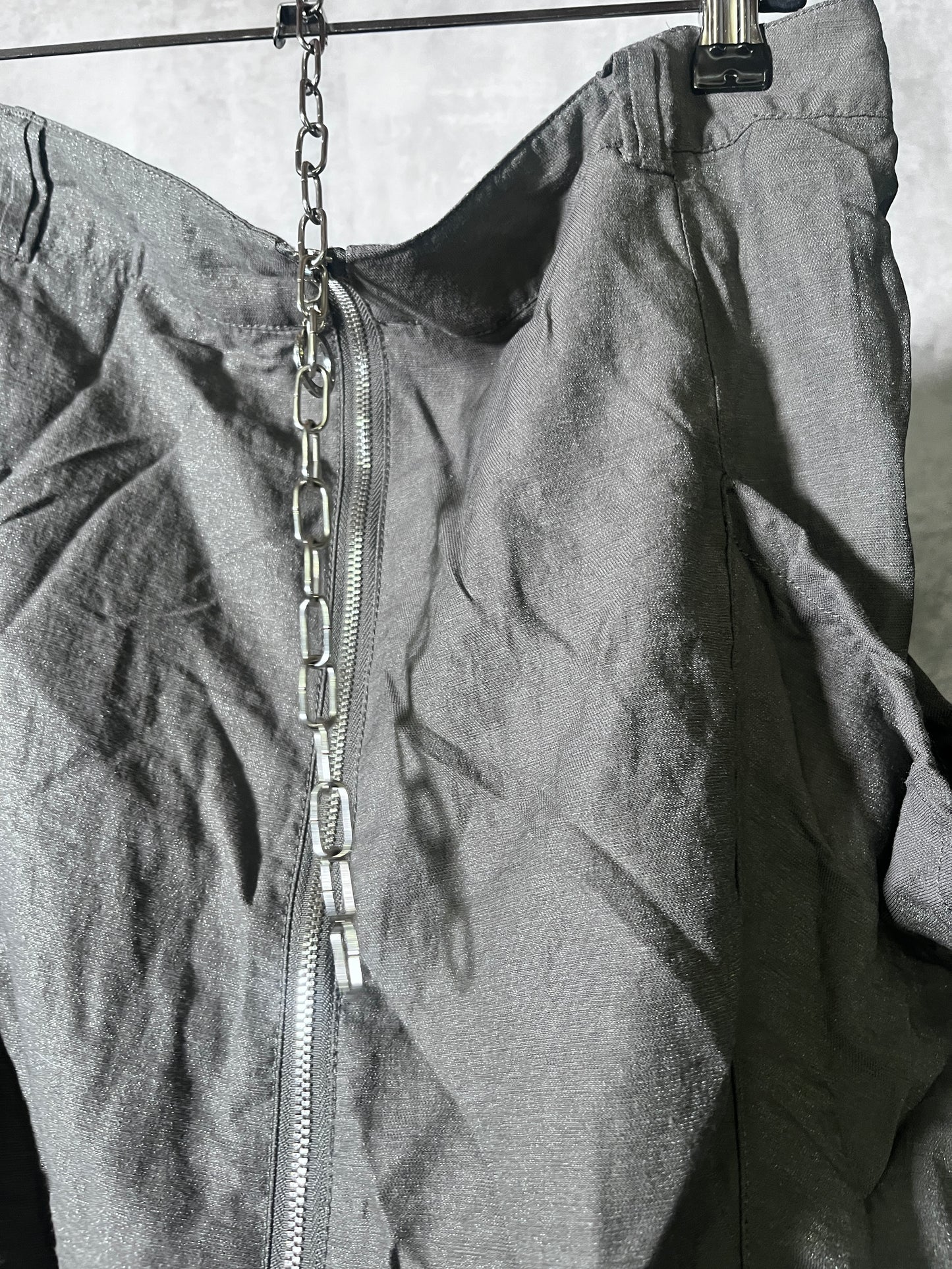 deconstructed structured mini-skirt #10746