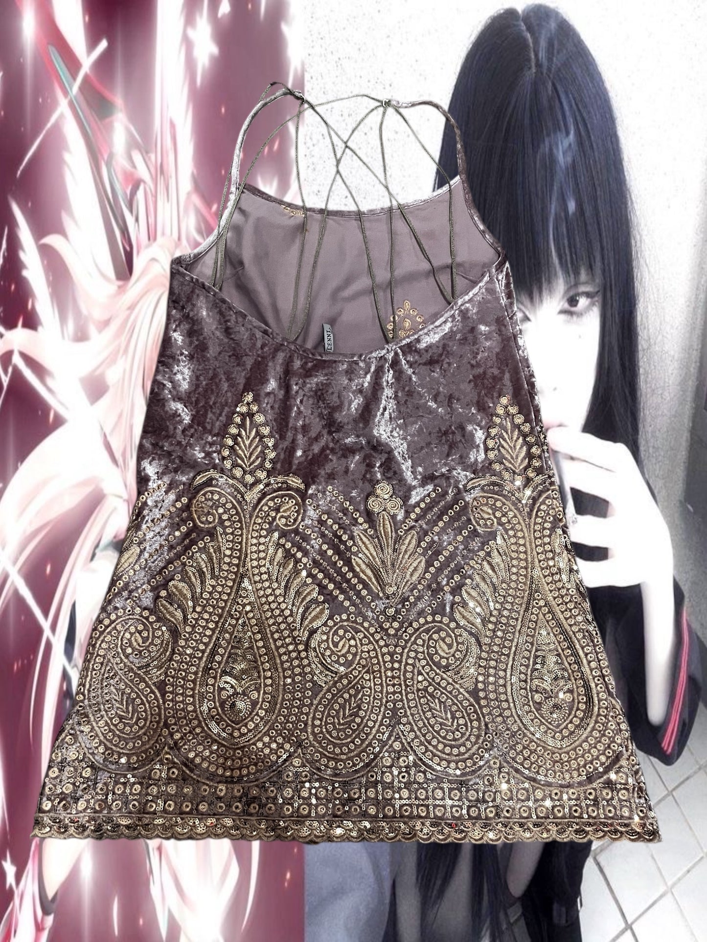 Romantic Velvet Dress