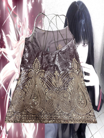 Romantic Velvet Dress