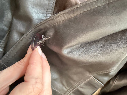 Vintage Lapo Gallery Leather Jacket #11187