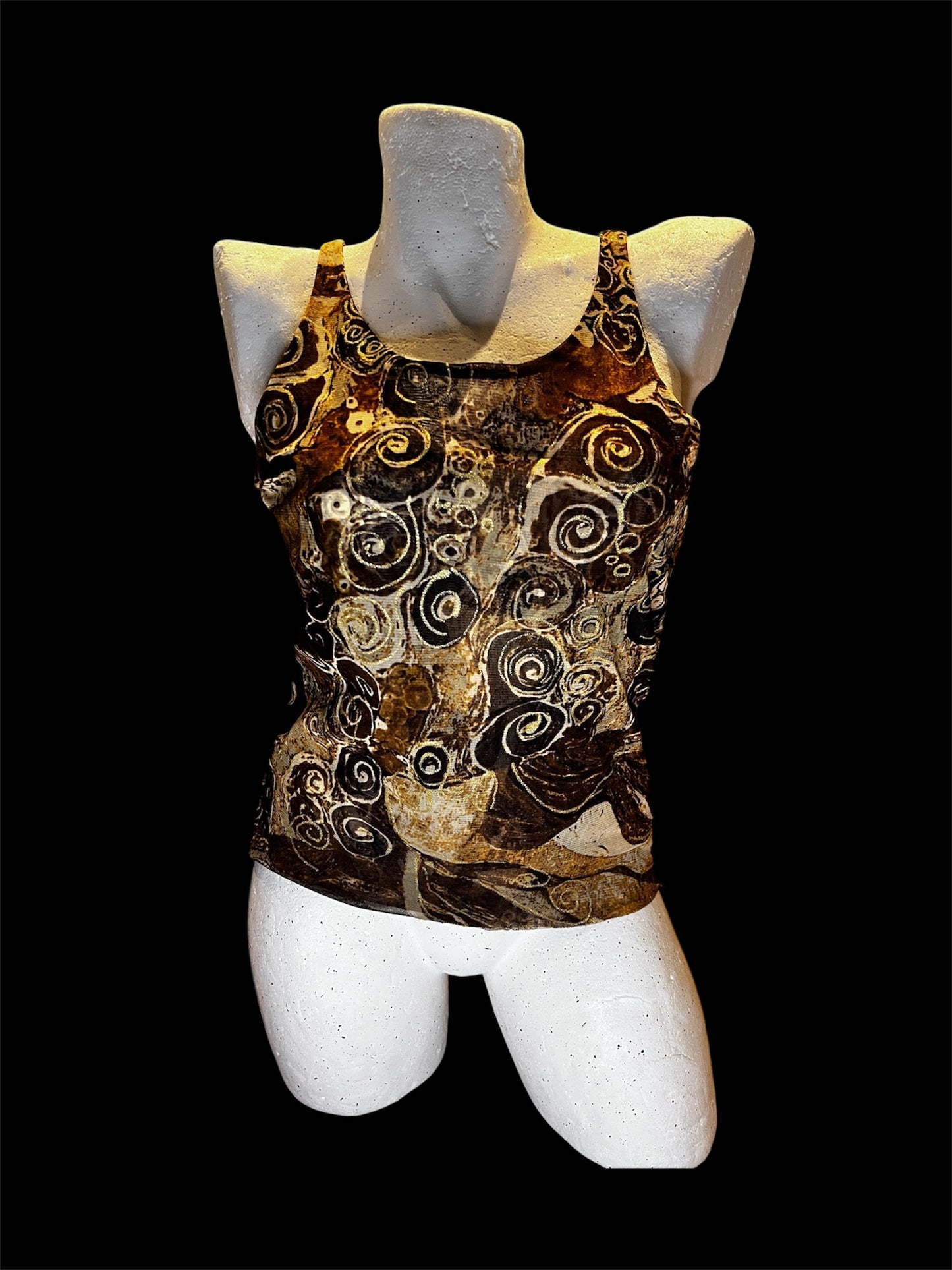 Abstract Swirl Femme Tank #5813
