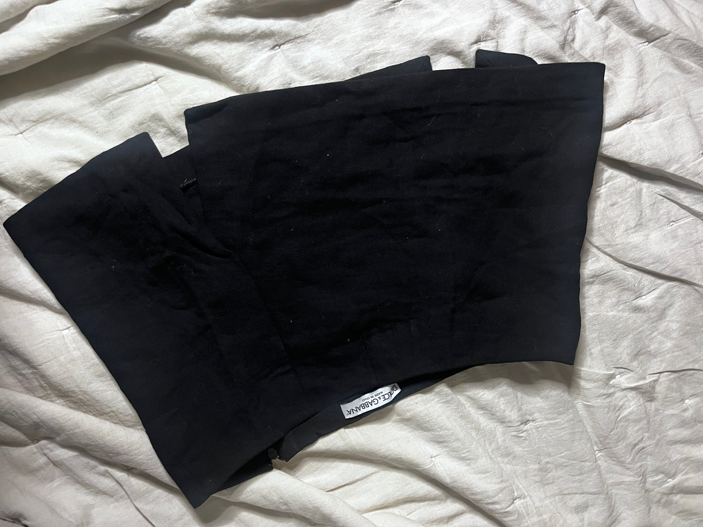 Black Virgin Wool Mini #11089