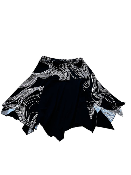 2000s Asymmetrical Skirt S #5535