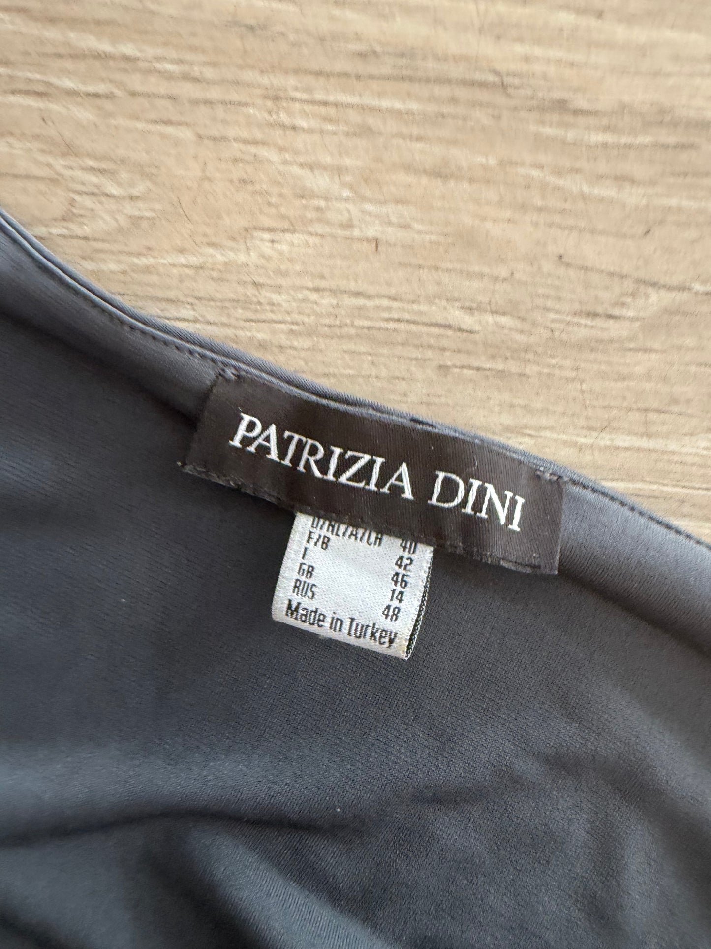 Patrizia Dini Draped Midi Dress #13255