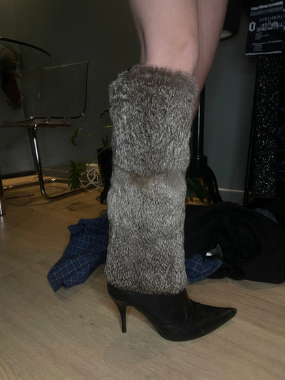 Redesigned Fur Boots By Xaki Size 40