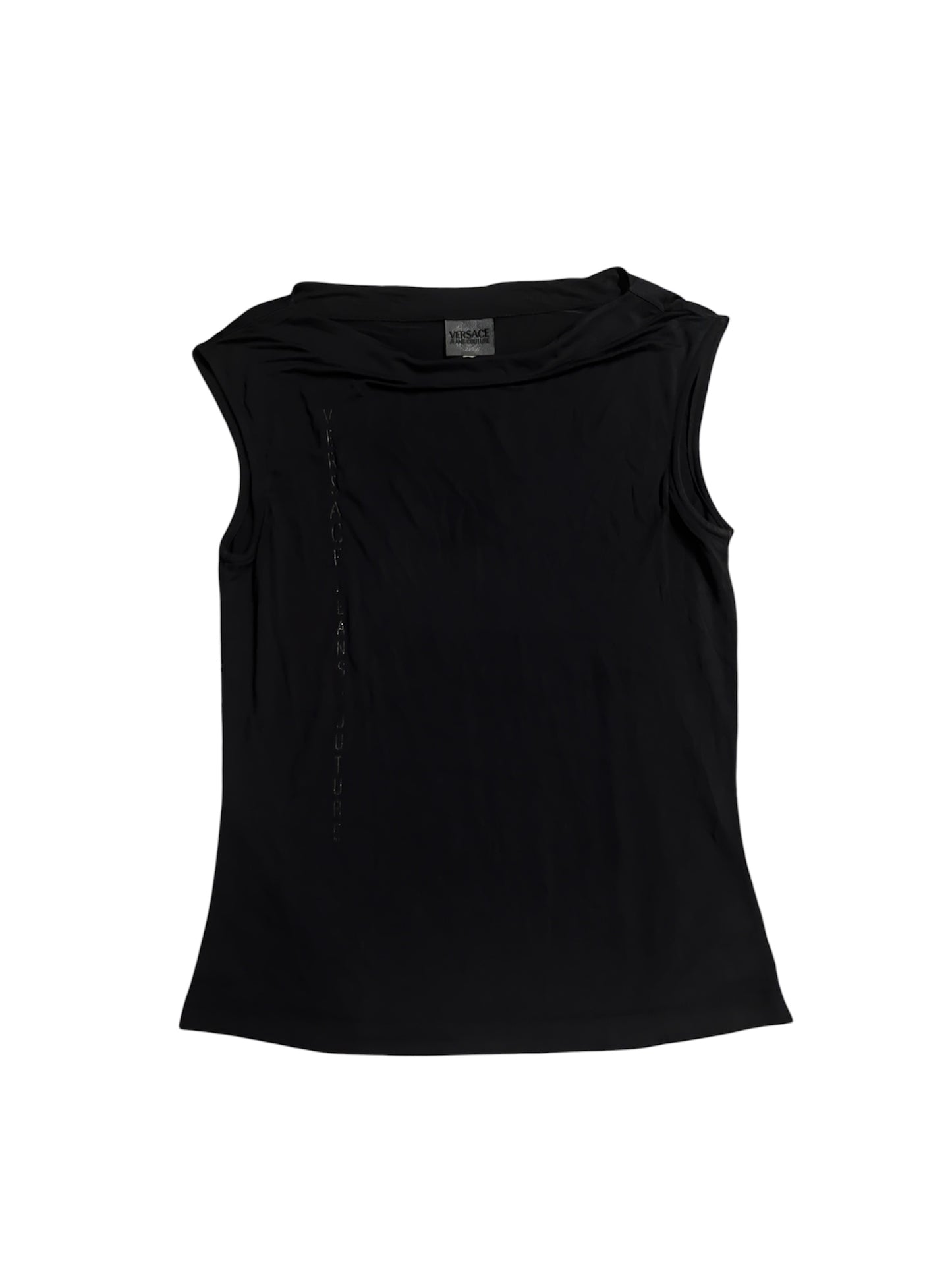 Versace Jeans Couture Draped Viscose Tank #12705