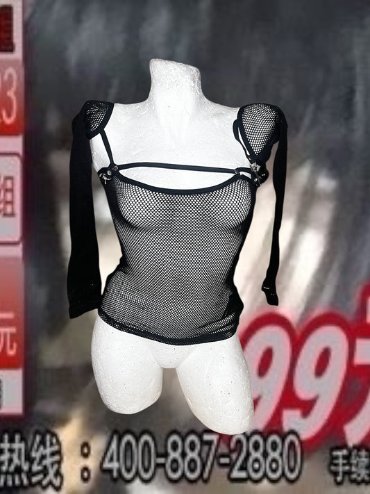 Lipservice Fishnet Top #10237