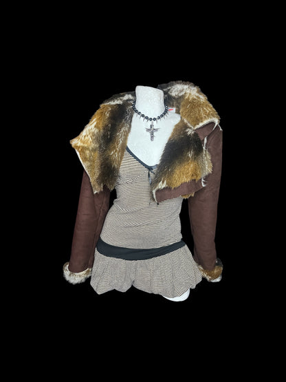dark schoolgirl energy dress #9752