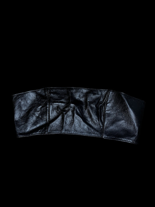 Genuine Leather Top #10246