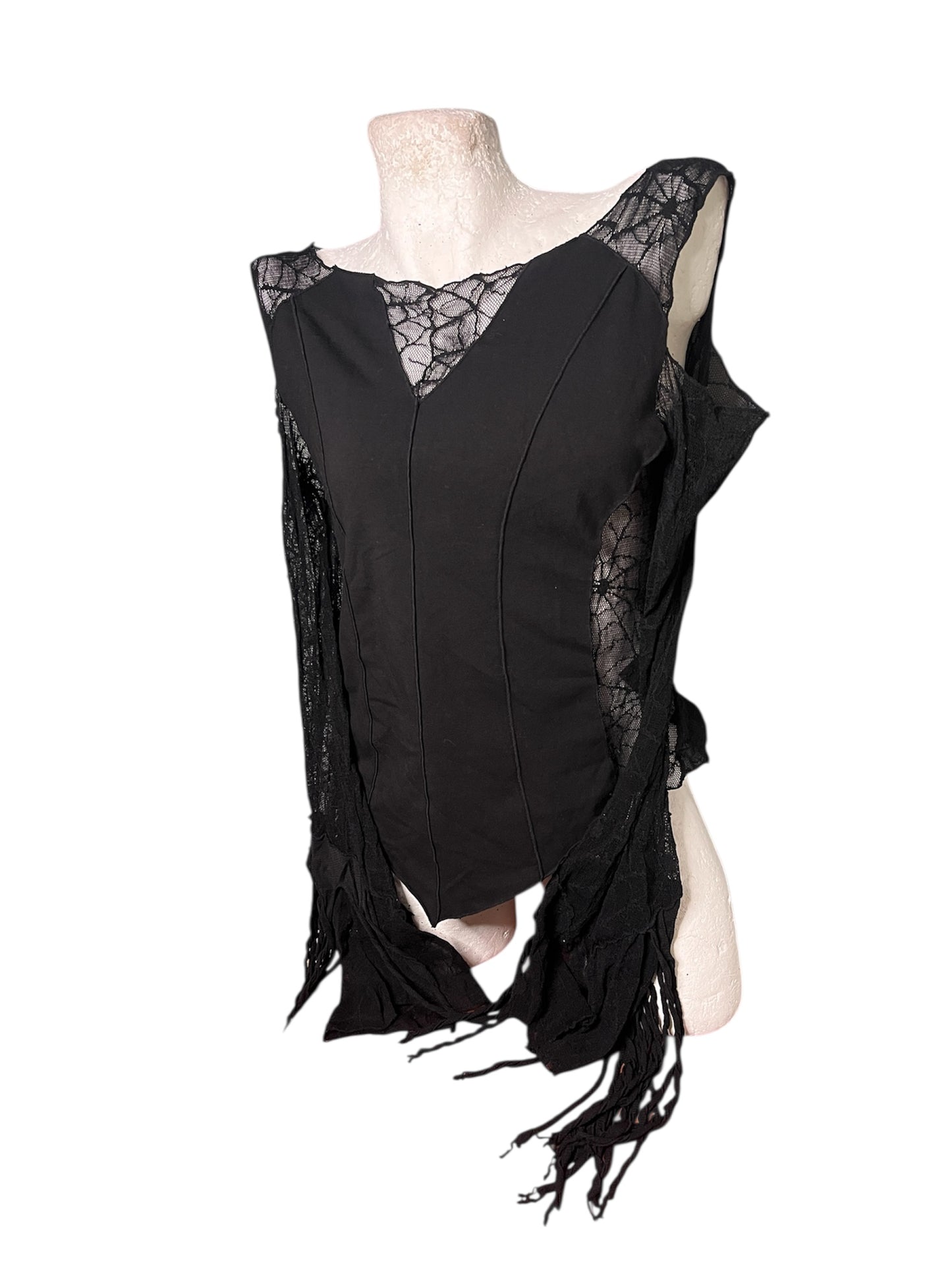 Queen of Darkness Lace Corset Top #11964