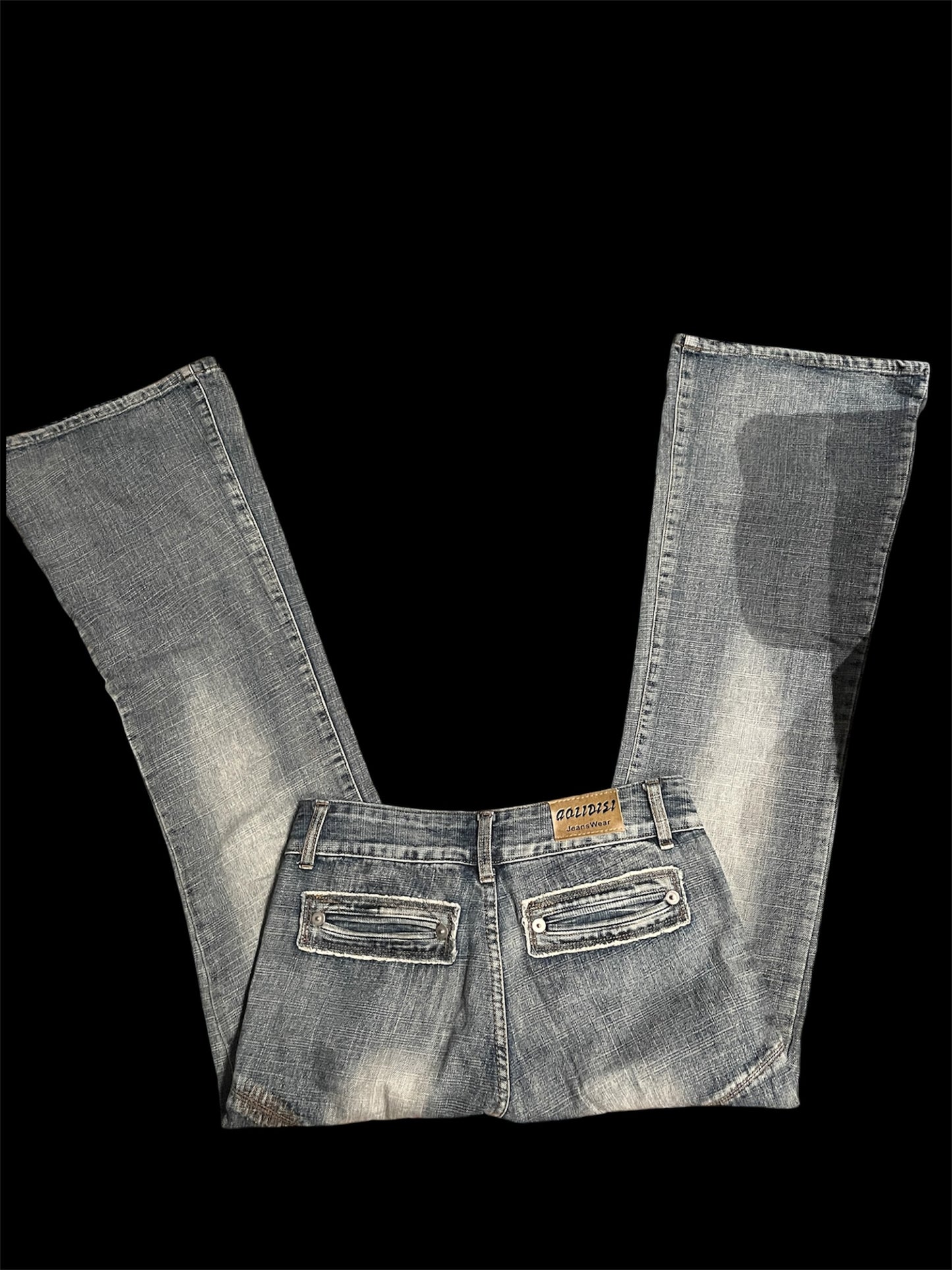 Low-rise flare jeans #12721