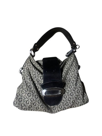 Guess Monogram Buckle Shoulder Bag #12007