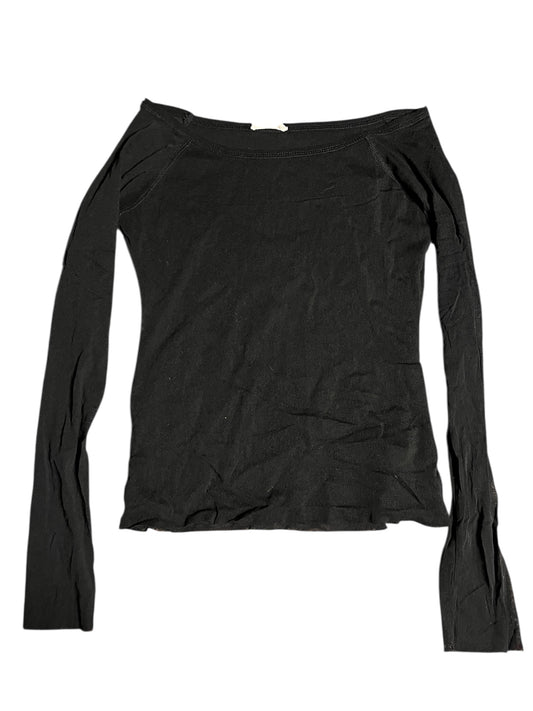 Black Mesh Top #11245